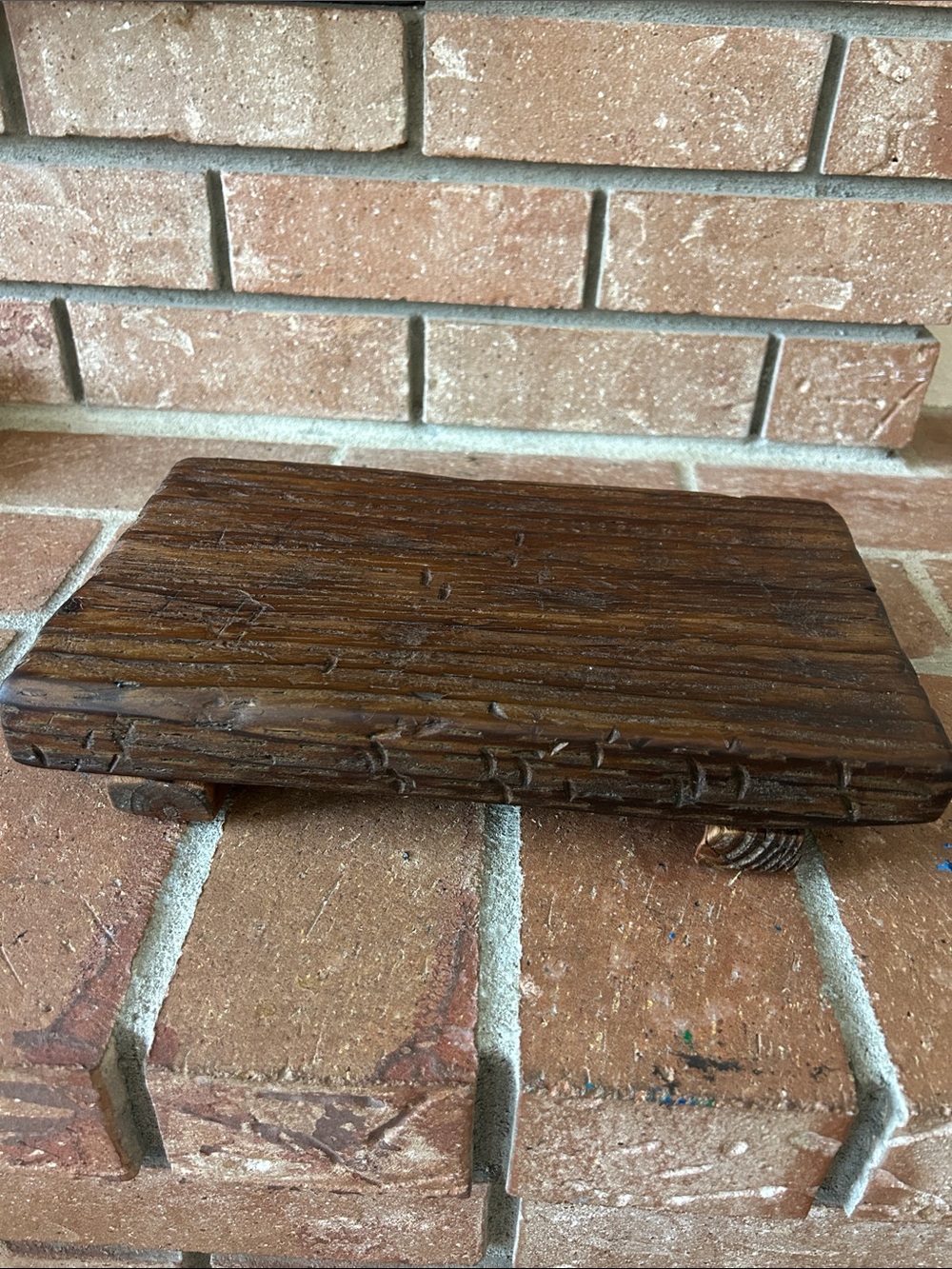 Rustic Brown Wooden Display Stand/riser - Home Accents
